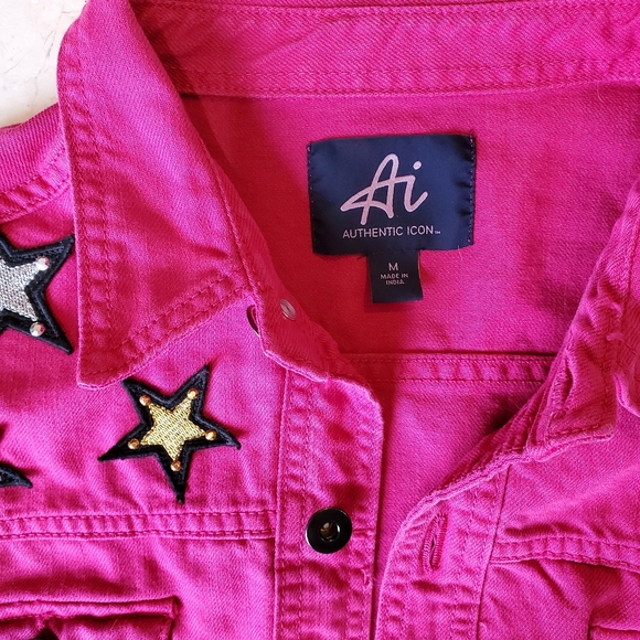 American Idol Authentic Icon Brand Jean Jacket - Picture 2 of 4